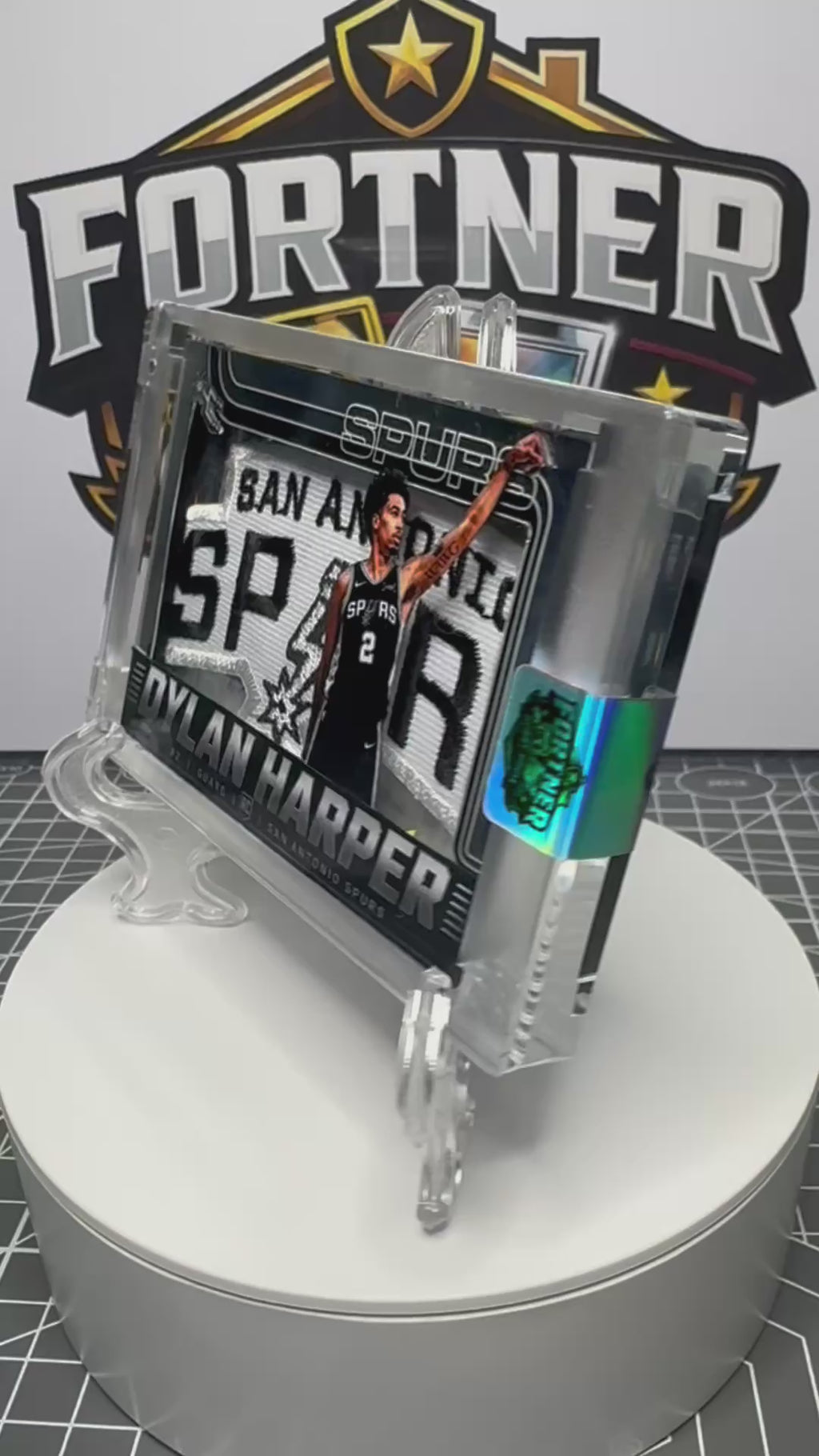 Dylan Harper | San Antonio Spurs | 1/1 Custom Card | Rookie Edition