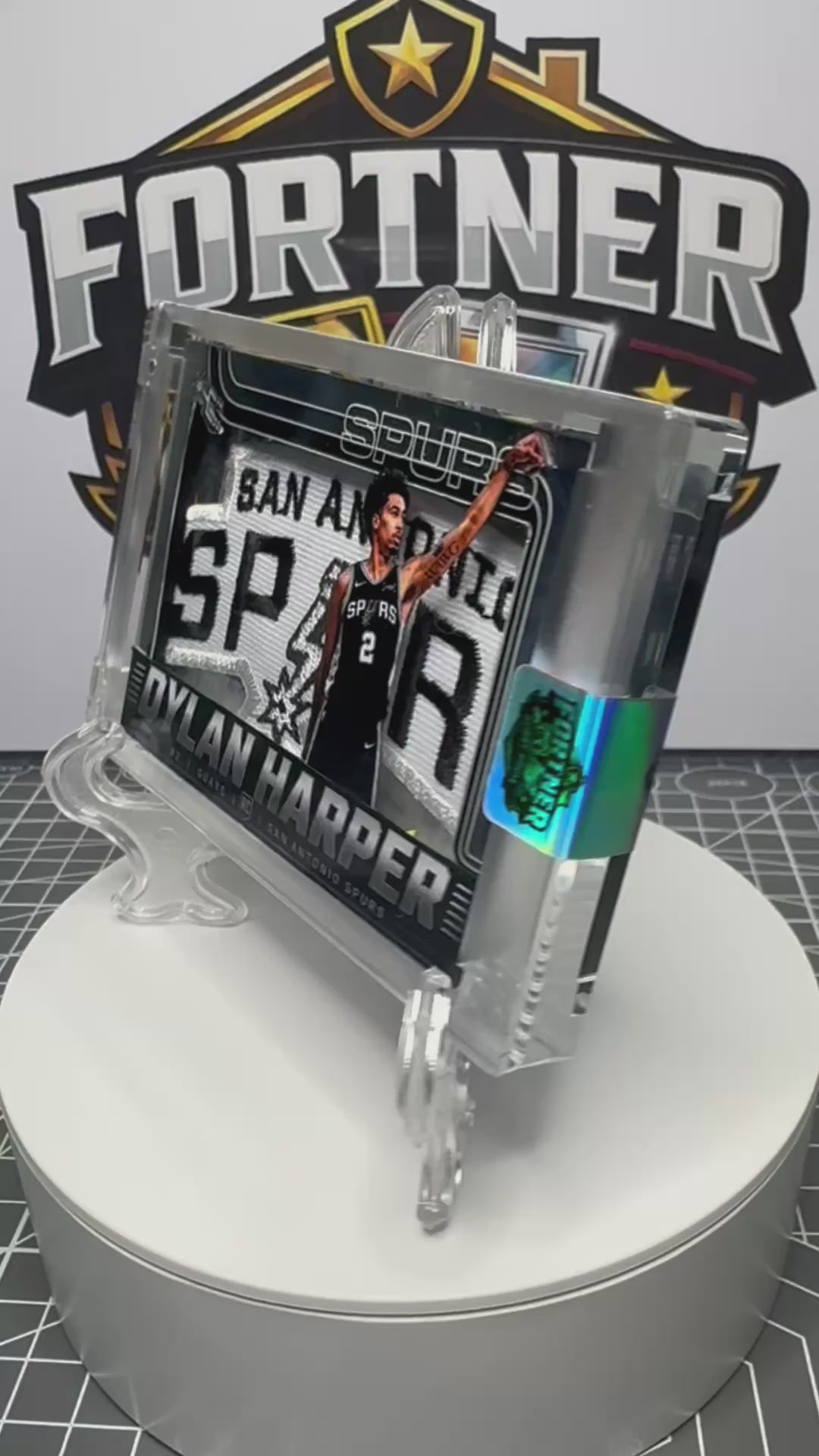 Dylan Harper | San Antonio Spurs | 1/1 Custom Card | Rookie Edition