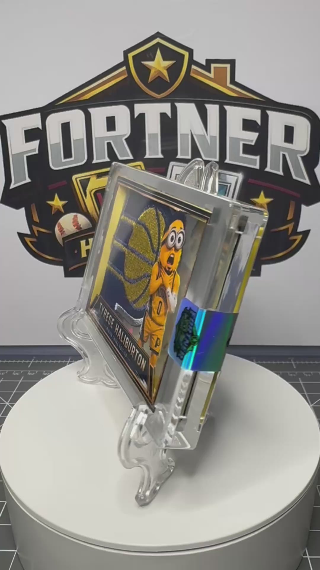Tyrese Haliburton | Indiana Pacers | 1/1 Custom Card | Minion Choke Edition