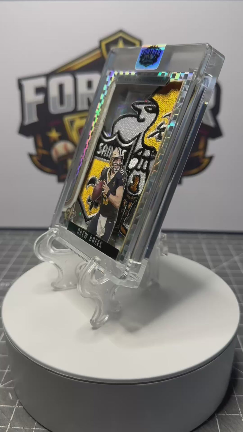Drew Brees | Saints | 1/1 Custom Card | Bayou Saint Edition