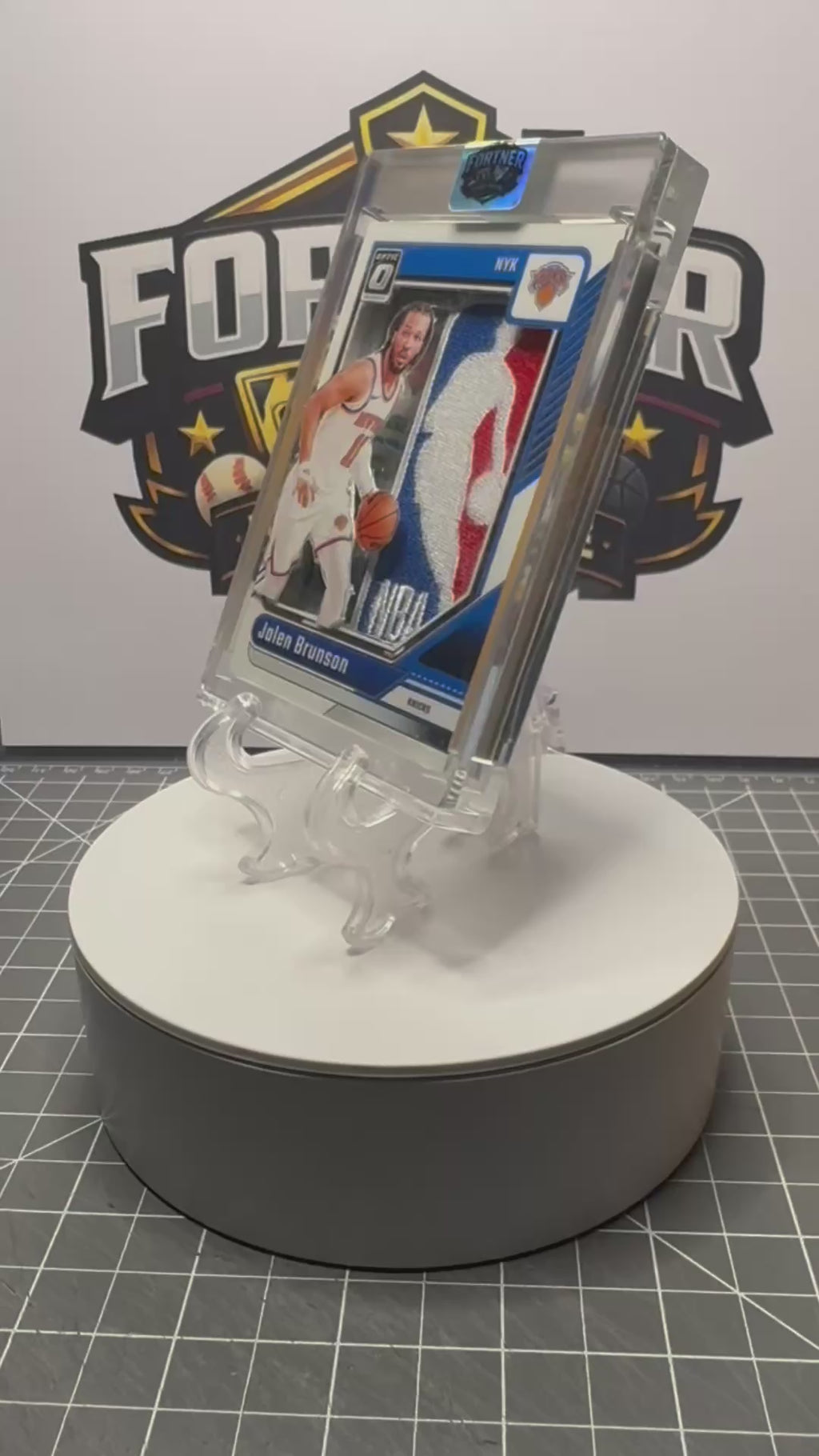 Jalen Brunson | New York Knicks | 1/1 Custom Card | Championship Edition