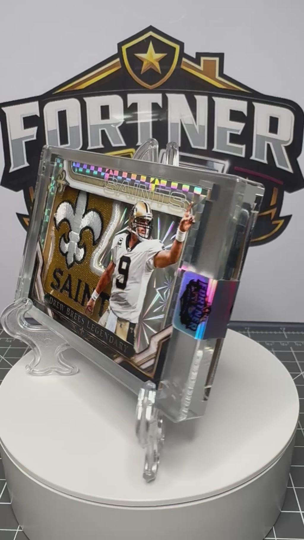 Drew Brees | New Orleans Saints | 1/1 Custom Card | Legendary Edition