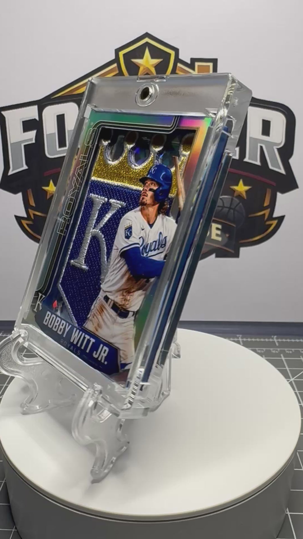 Bobby Witt Jr. | Royals | 1/1 Custom Card |Kansas City’s Crown Jewel