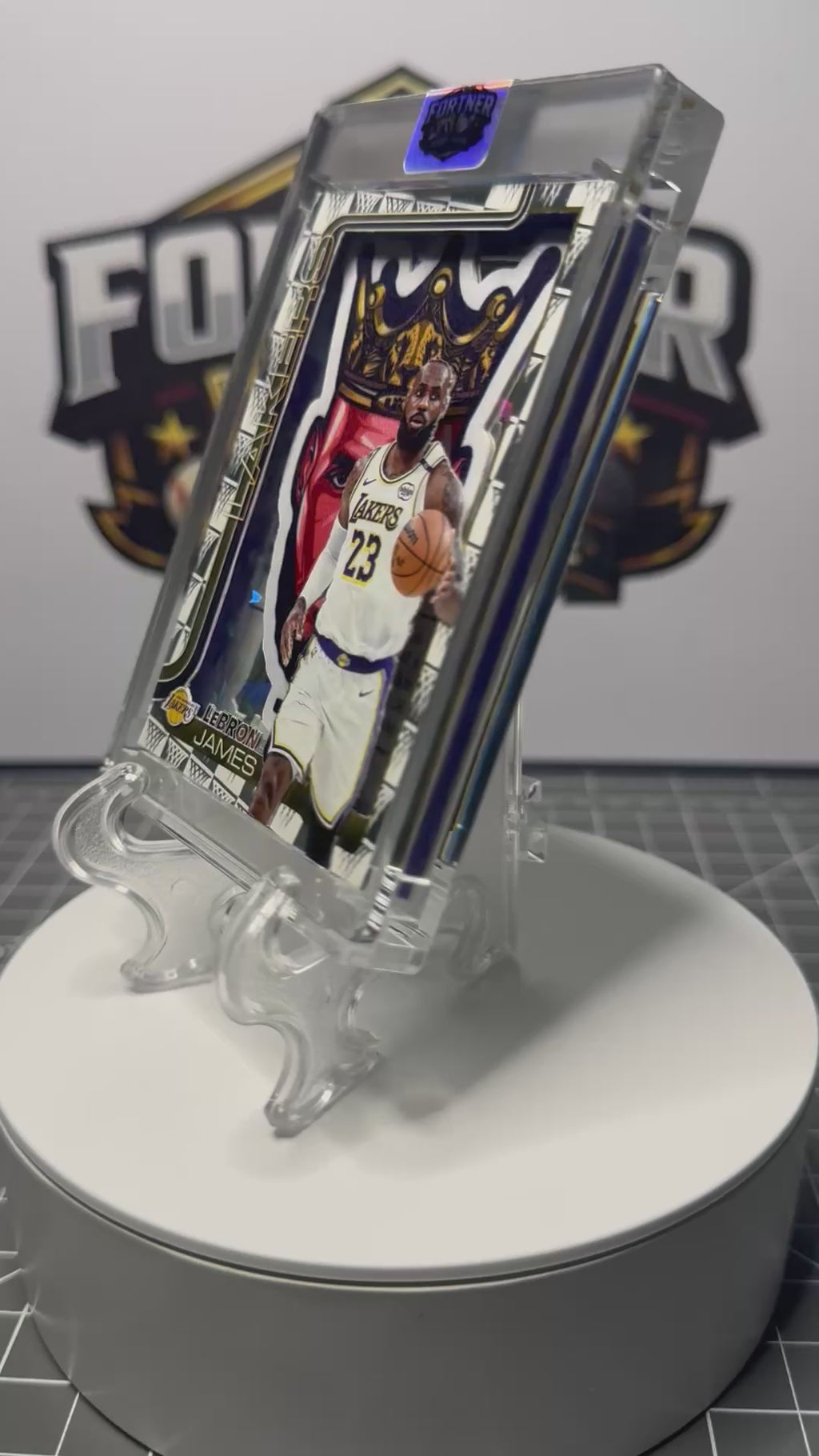 LeBron James | Los Angeles Lakers | 1/1 Custom Card | King Edition