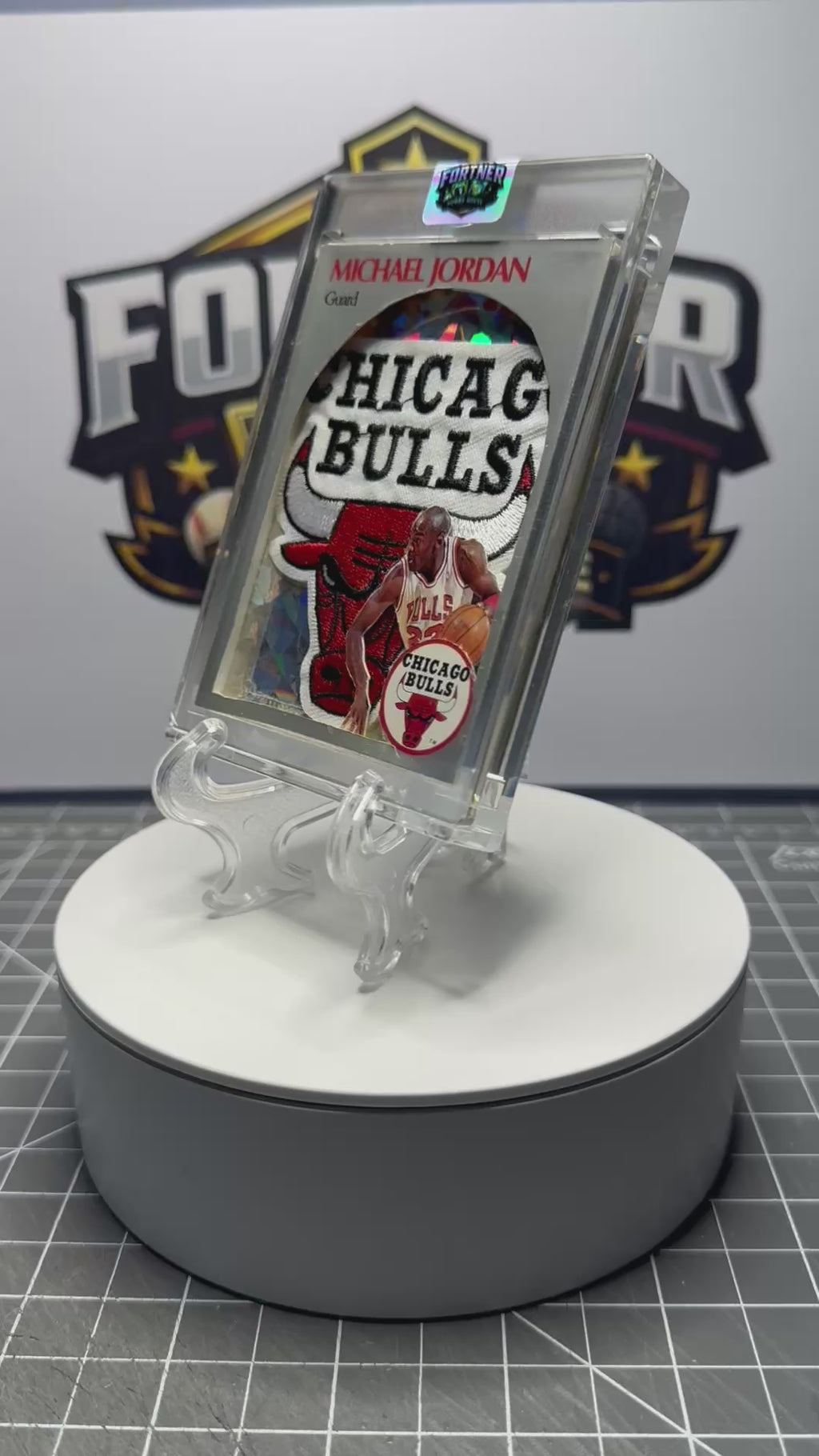 Michael Jordan | Chicago Bulls | 1/1 Custom Card | Horns Edition