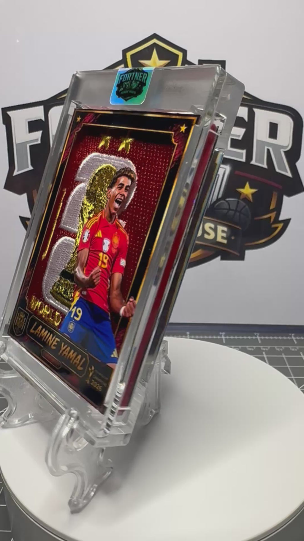 Lamine Yamal | Spain | 1/1 Custom Card | World Cup Champions Edition